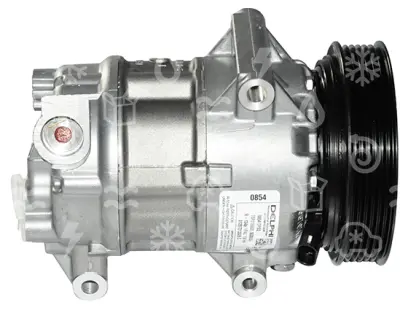 kompresor HARRISON CVC5, řemenice 125 mm - PV6, 12V, OEM 820047024